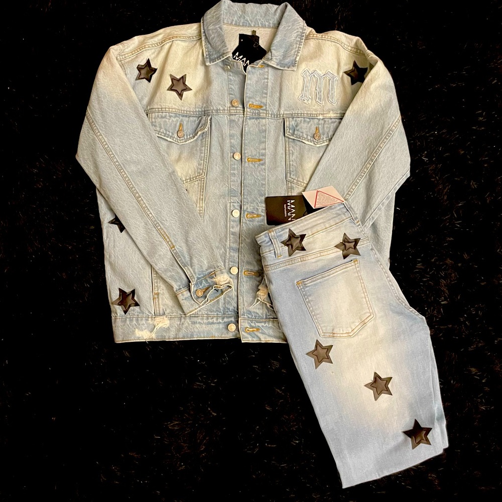 Denim Jacket and Pants set